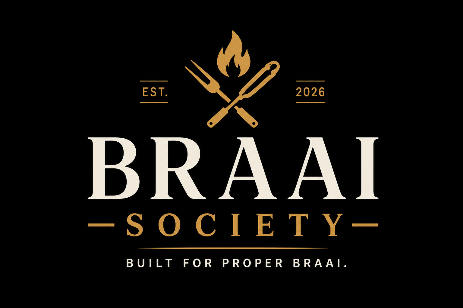 Braai Society — Built for proper braai